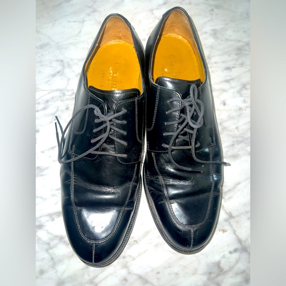 Mens Cole Haan blk dressy shoes